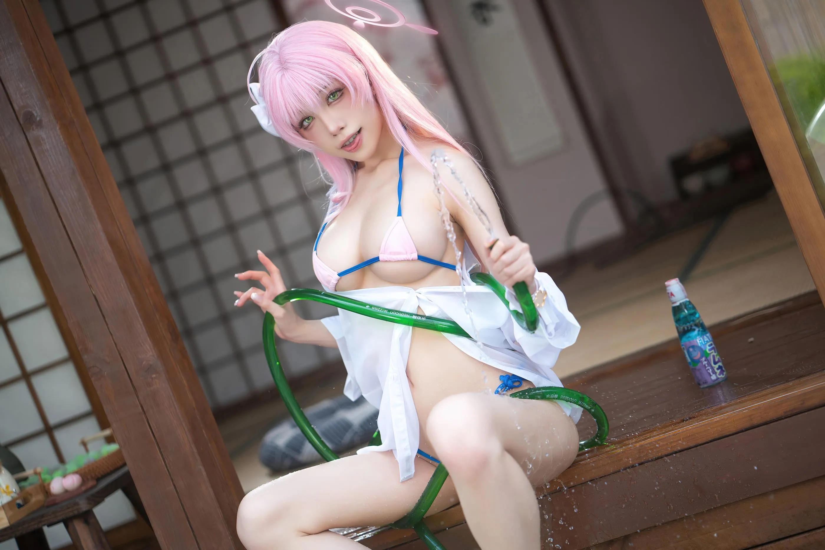 水淼aqua – NO.163 浦和❣️一緒涼？ [40P]插图5